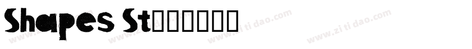 Shapes St字体转换